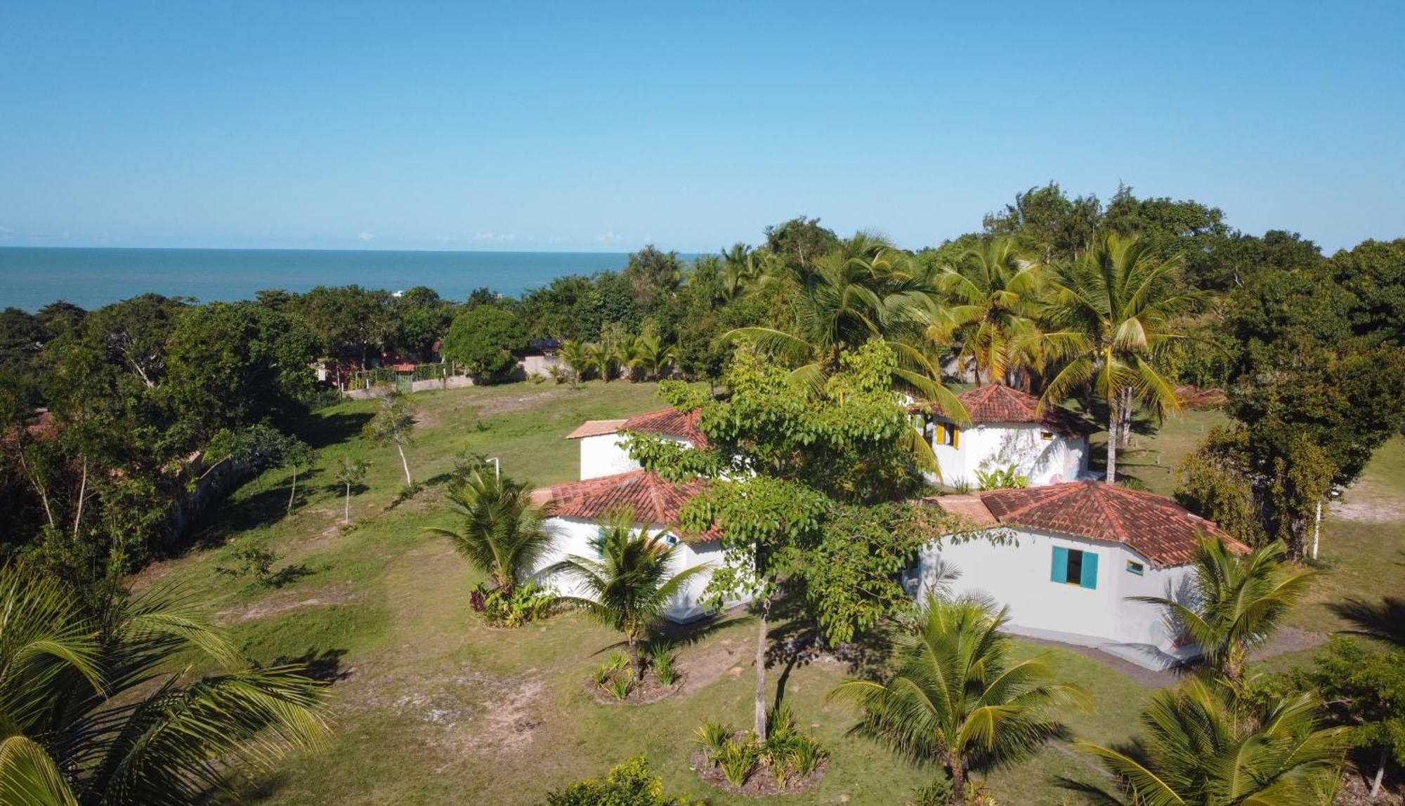 Canto Do Mar - Chales Com Vista Pro Mar - Cumuruxatiba Exteriér fotografie